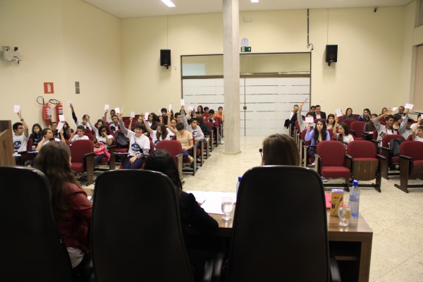 Imagem 1 da notícia: Em Plenária Municipal, estudantes elegem propostas sobre qualidade de vida dos idosos