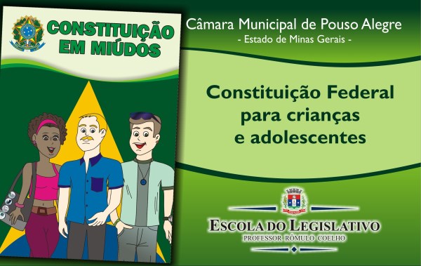 Imagem 1 da notícia: Escola do Legislativo de Pouso Alegre lança “Constituição em Miúdos” em Pouso Alegre
