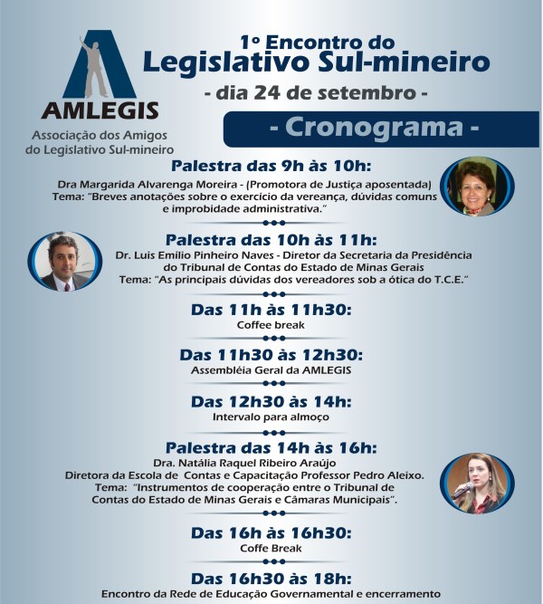 Imagem 1 da notícia: 1º Encontro do Legislativo Sul-mineiro