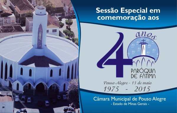 Imagem 1 da notícia: Paróquia de Fátima é homenageada pela Câmara Municipal