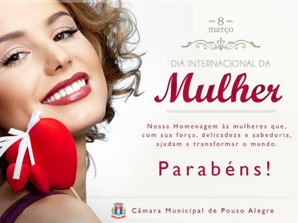 Imagem 1 da notícia: Homenagem da Câmara Municipal de Pouso Alegre a todas às mulheres