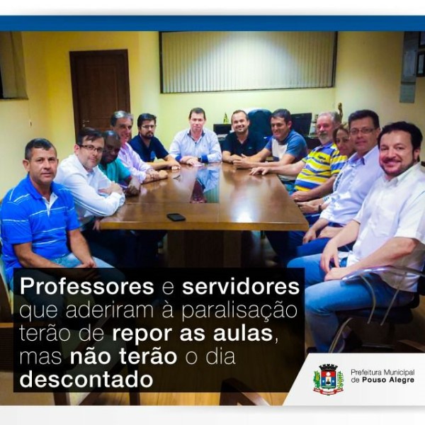Imagem 1 da notícia: Vereadores da base de apoio se reúnem com o prefeito Rafael Simões na Câmara