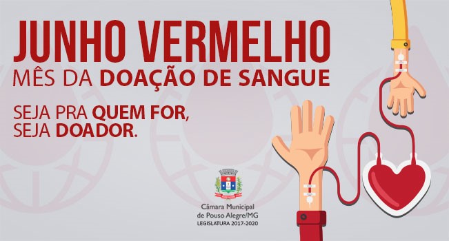 Imagem 1 da notícia: Junho Vermelho: Mês da doação de sangue