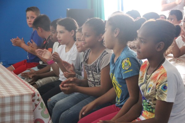 Imagem 1 da notícia: Escolas Municipais recebem Gincana dos Miúdos da Escola do Legislativo