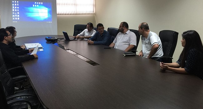 Imagem 1 da notícia: Câmara de Pouso Alegre recebe visita de comitiva do Legislativo de Itajubá