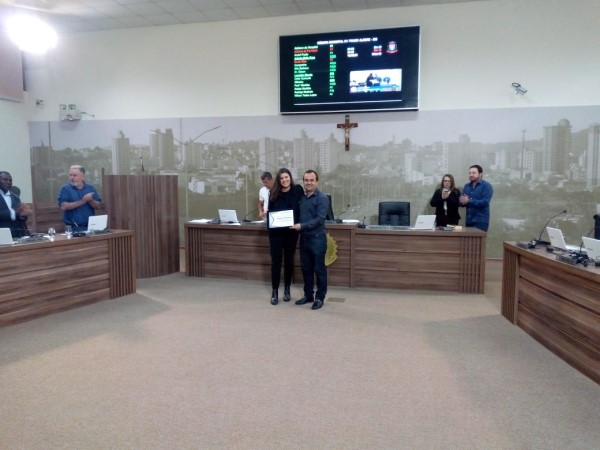 Imagem 1 da notícia: Homenagem à pousoalegrense Gabrielle Emily Mahamud