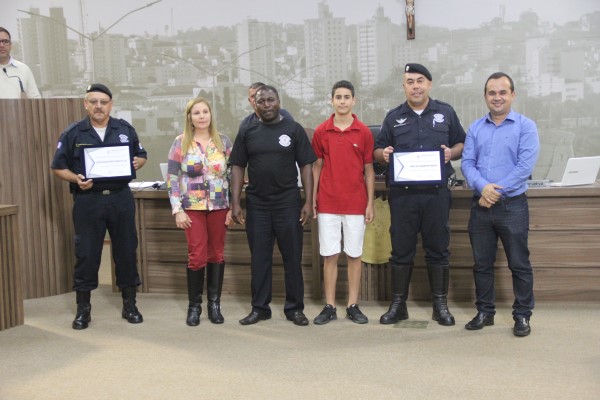 Imagem 1 da notícia: Câmara homenageia Guarda Civil Municipal