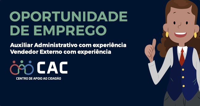 Imagem 1 da notícia: Oportunidades de Emprego