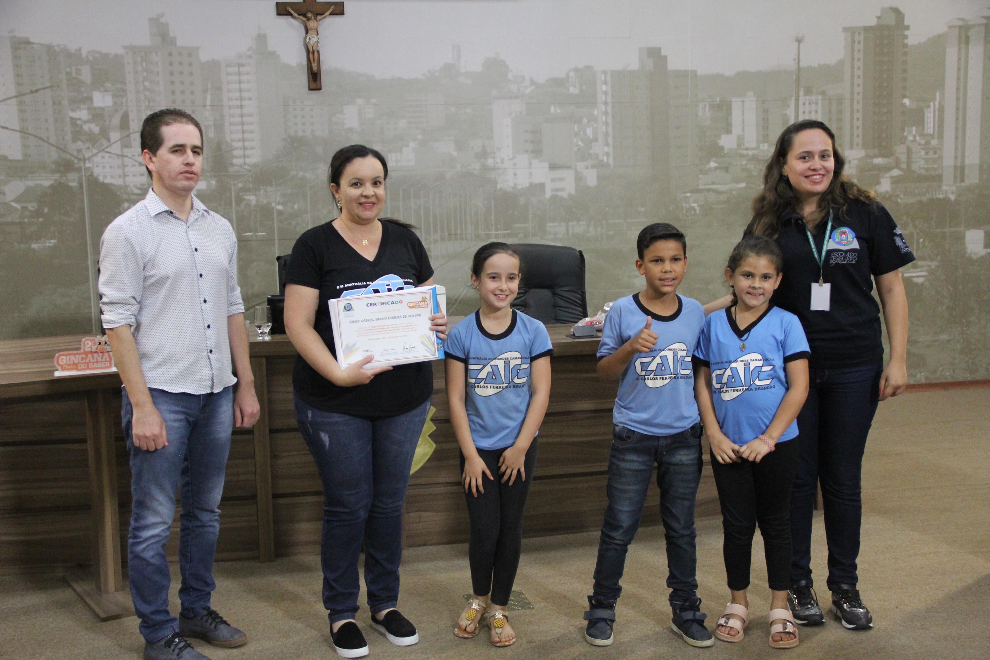Imagem 1 da notícia: Escola Anathalia de Lourdes é 1º finalista da Gincana dos Miúdos