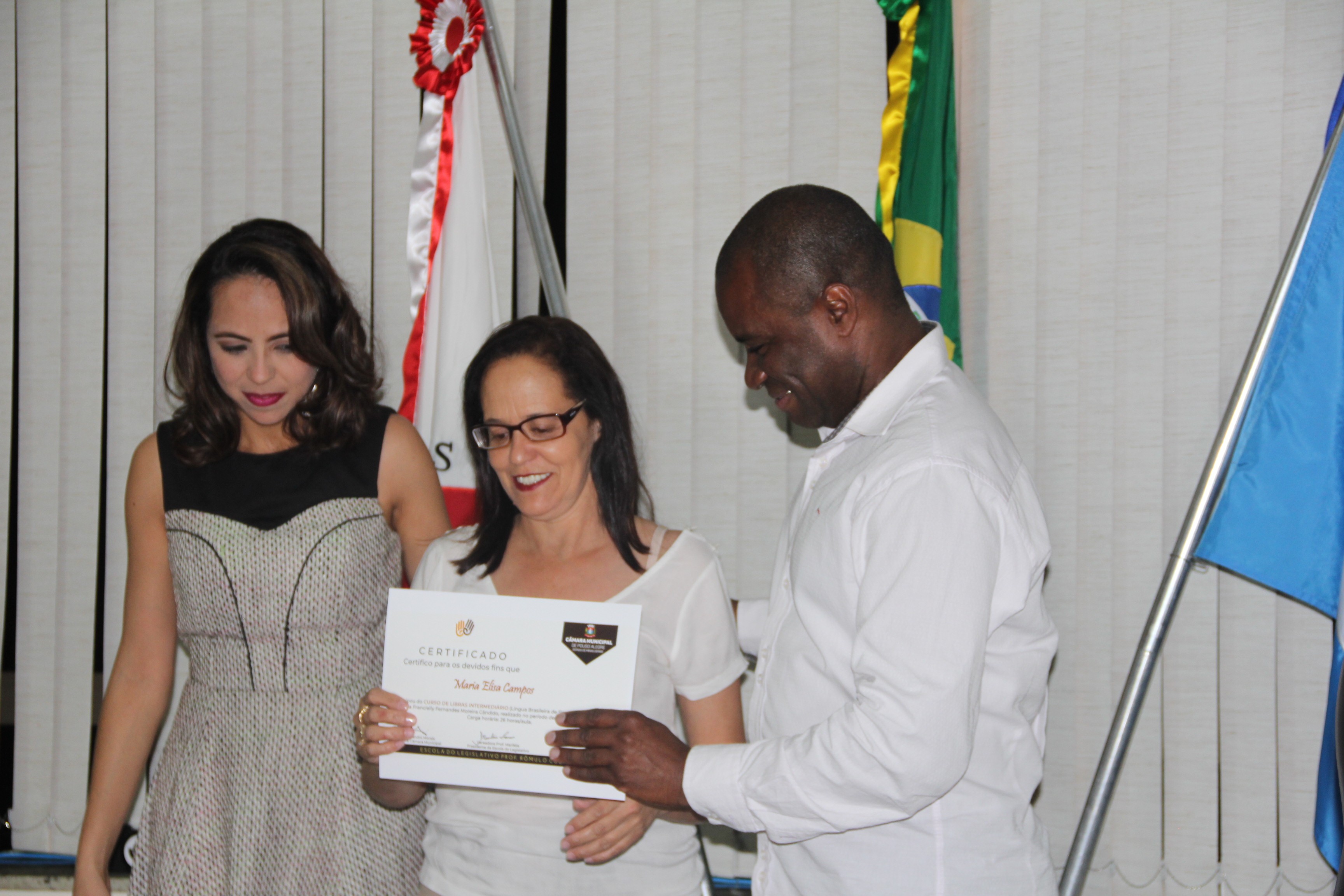 Imagem 6 da notícia: Escola do Legislativo forma primeira turma em nível intermediário de libras