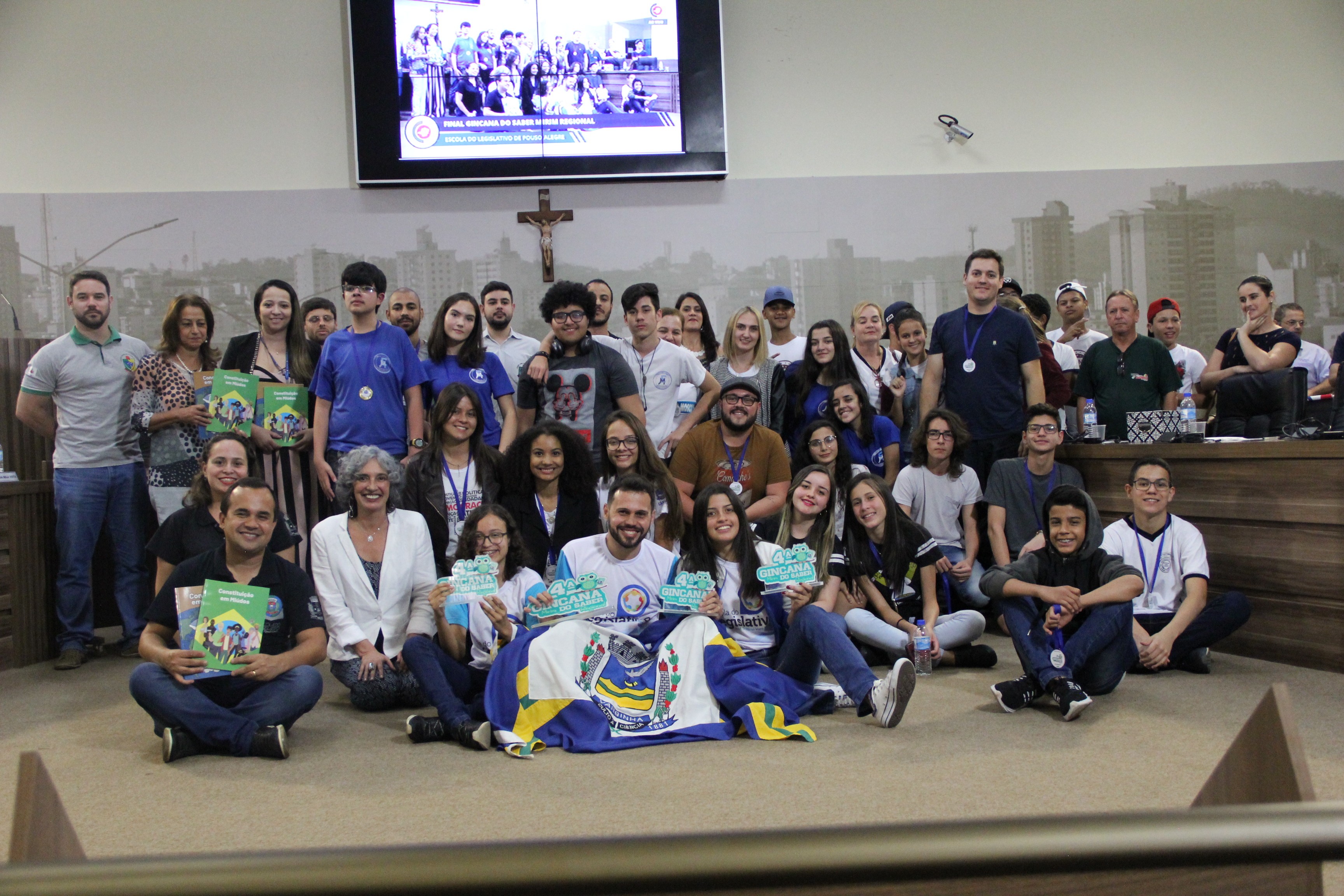 Imagem 1 da notícia: Estudantes de Varginha são campeões da 4ª Gincana Regional Mirim do Saber