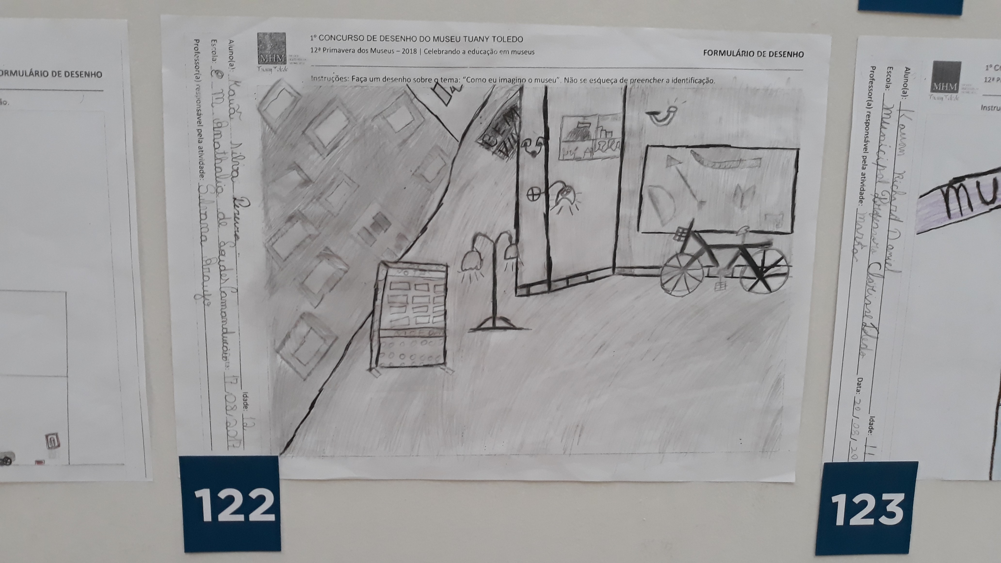 Imagem 3 da notícia: Concurso de Desenhos movimenta o Museu Tuany Toledo
