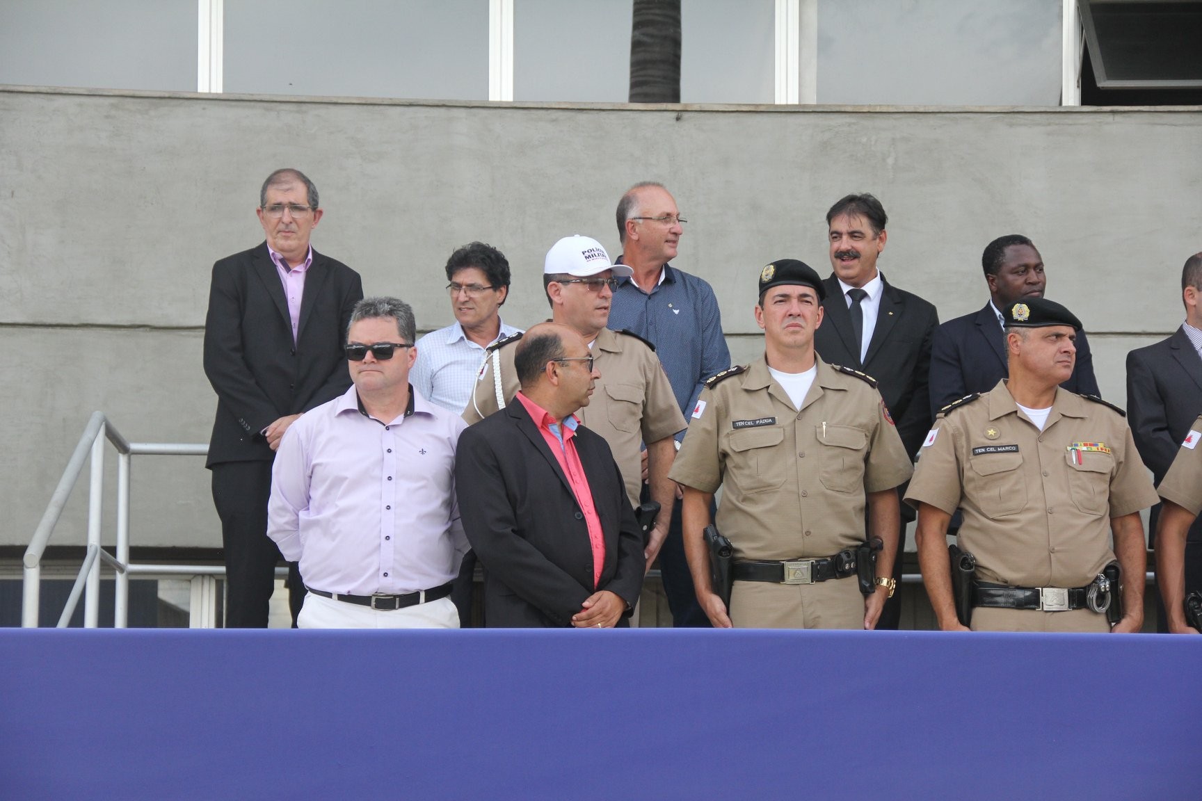 Imagem 2 da notícia: Vice-presidente Wilson Lopes e vereadores acompanham transferência de comando do 20º BPM