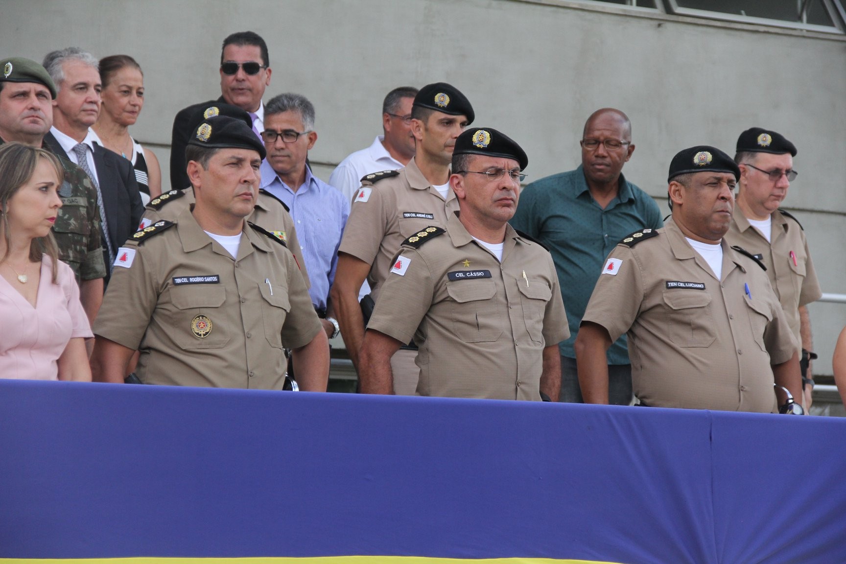 Imagem 3 da notícia: Vice-presidente Wilson Lopes e vereadores acompanham transferência de comando do 20º BPM