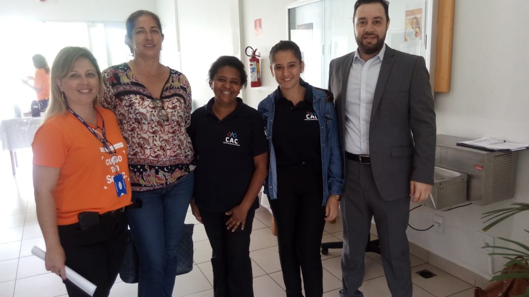 Imagem 1 da notícia: CAC participa de feira de mercado e emprego do Senac