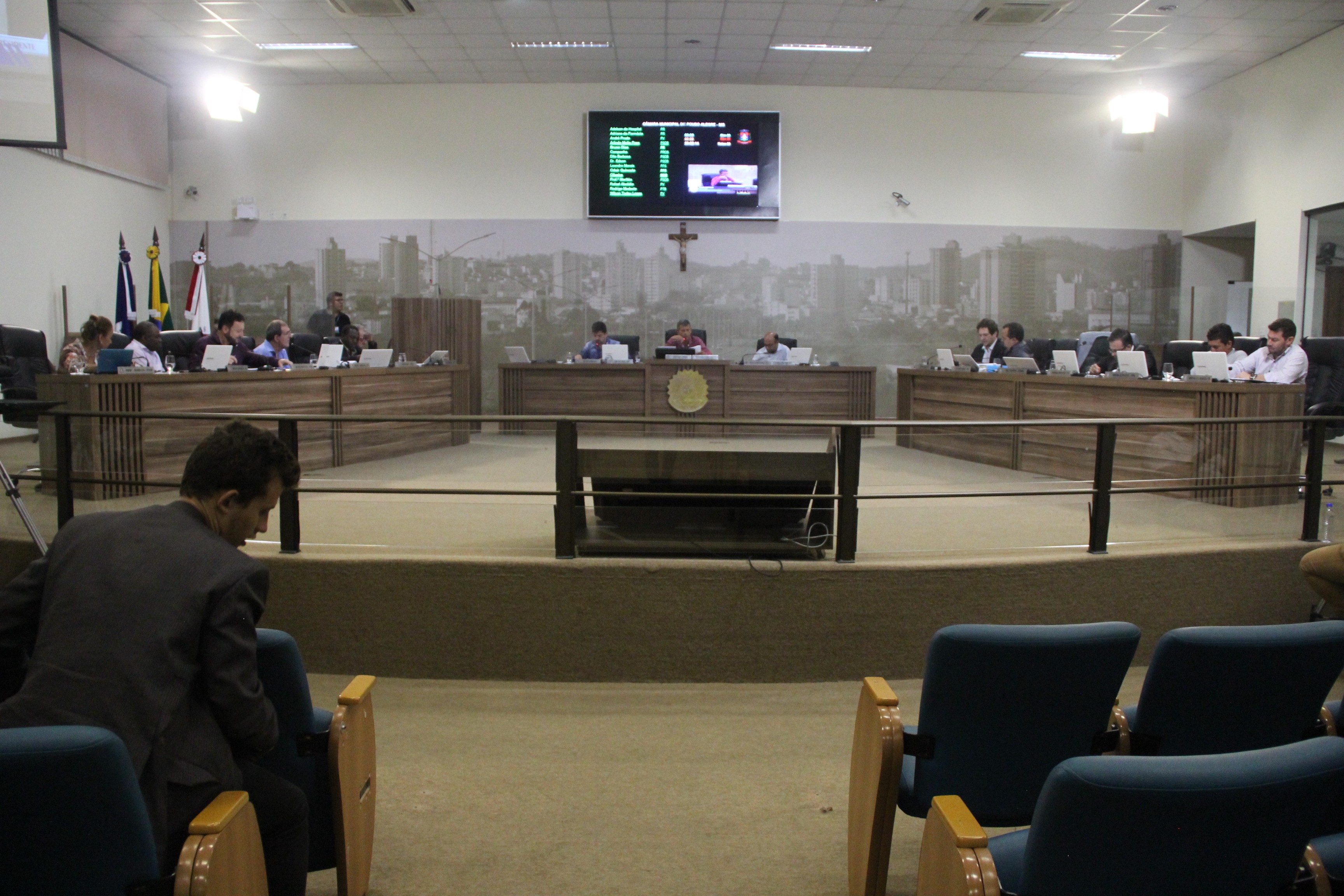 Imagem 1 da notícia: Vereadores apoiam projeto “Cidadania em ação”, uma parceria entre Escola do Legislativo e PM