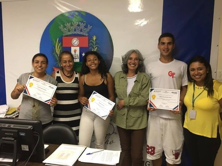 Imagem 4 da notícia: Vereadora Profª. Mariléia Franco recebe estudantes no autoridade por um dia