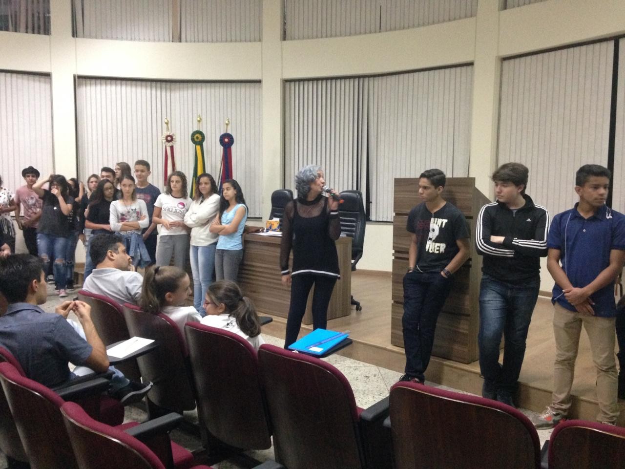 Imagem 2 da notícia: Encontro da Câmara Mirim, Jovem e Universitária debate os limites da liberdade de expressão