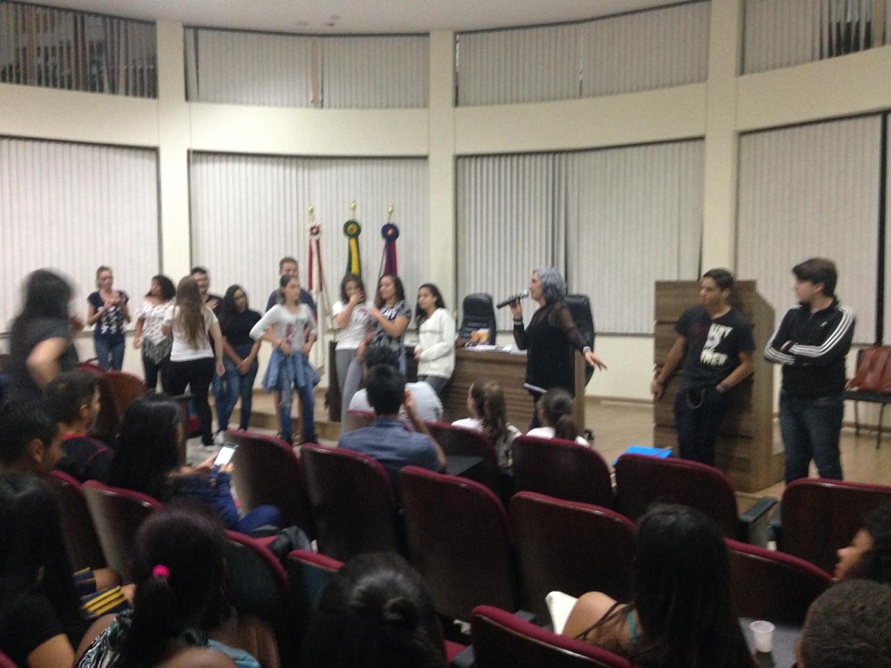 Imagem 5 da notícia: Encontro da Câmara Mirim, Jovem e Universitária debate os limites da liberdade de expressão