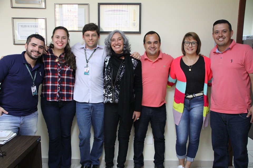Imagem 1 da notícia: Equipe da Escola do Legislativo realiza reunião