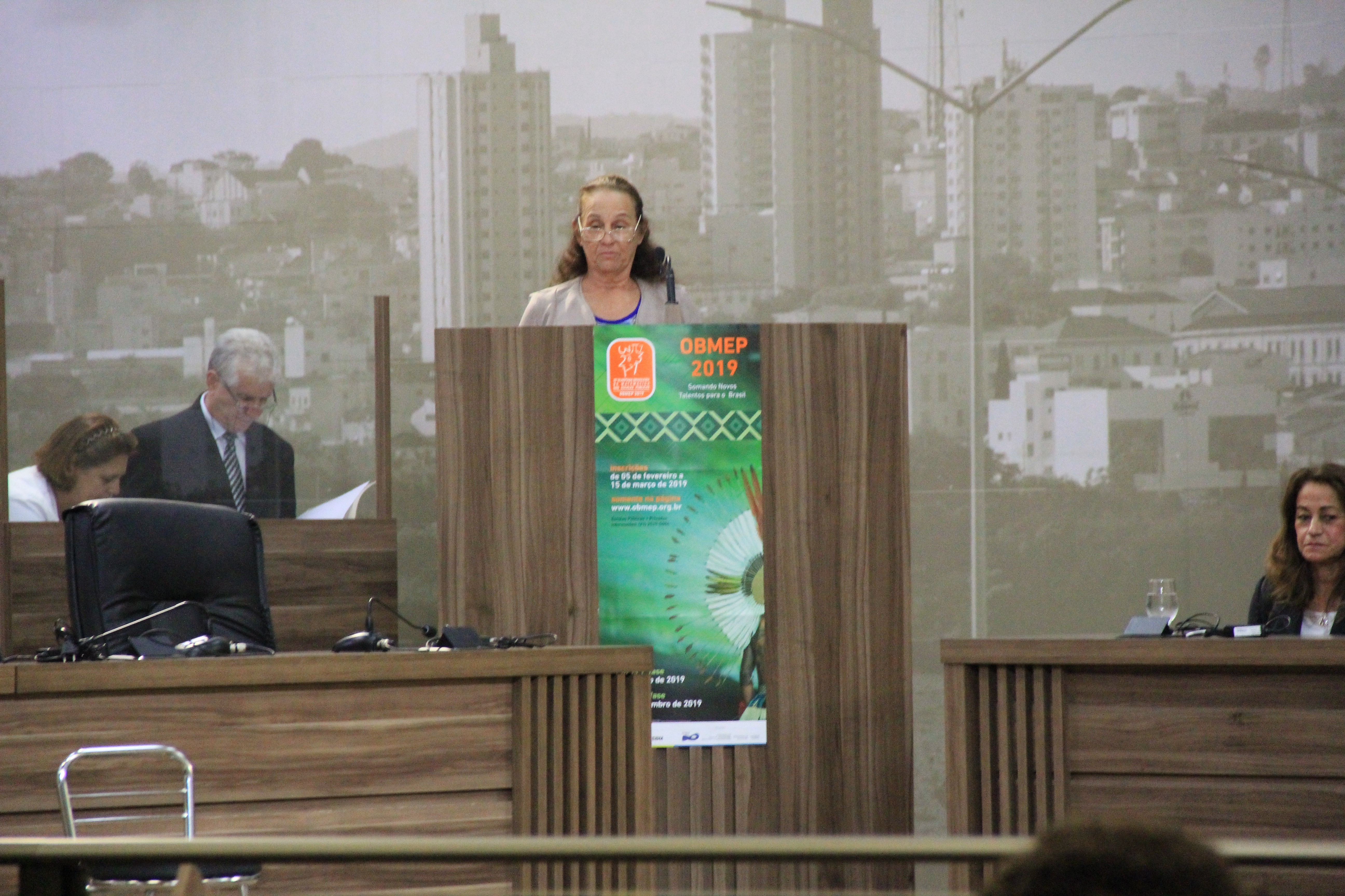 Imagem 7 da notícia: Vereadores acompanham entrega das medalhas da OBMEP 2019