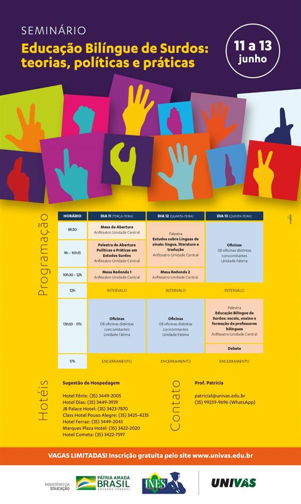 Imagem 2 da notícia: CAC fará captação de currículos de PCD (pessoa com deficiência) no Seminário de Educação Bilíngue de Surdos