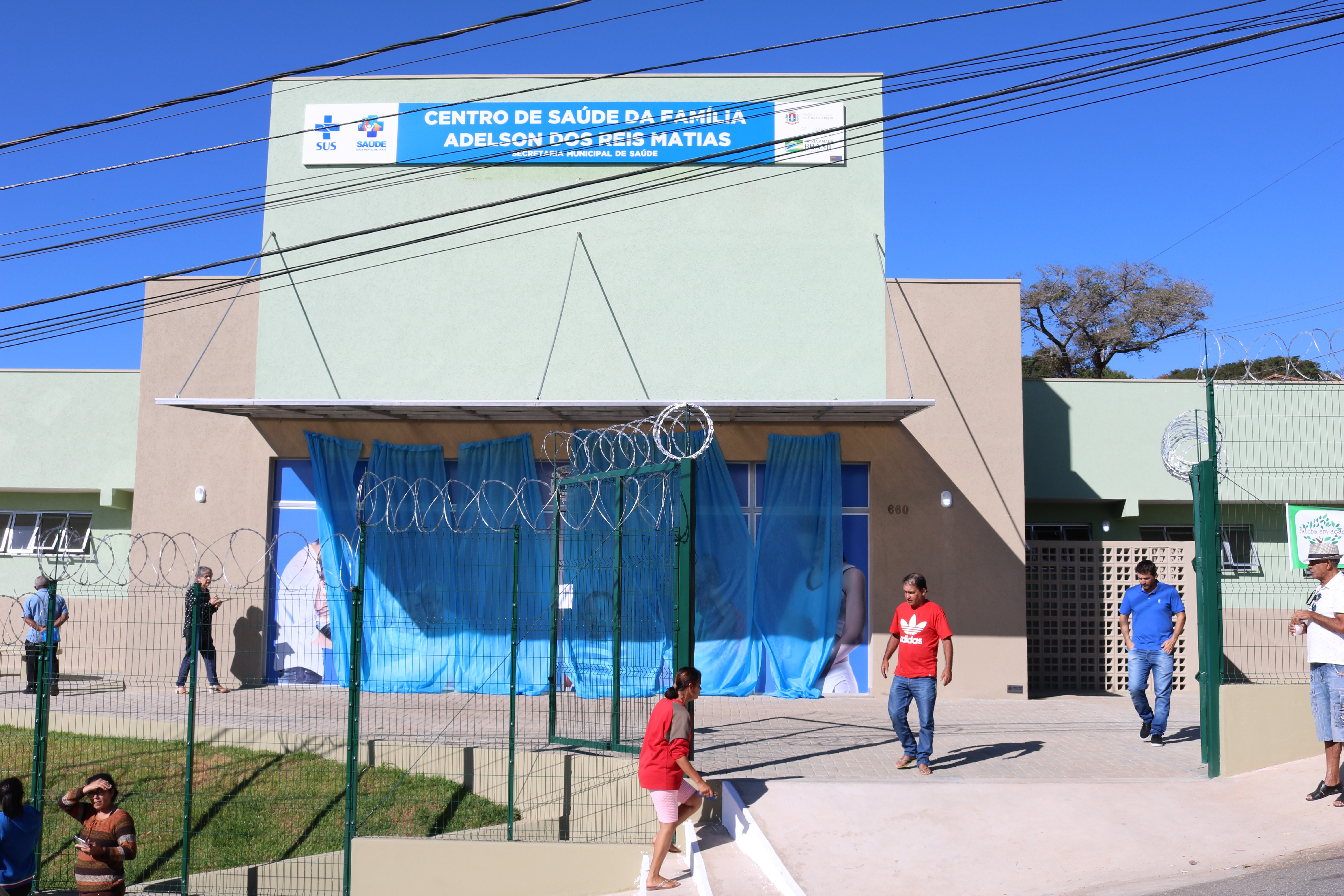 Imagem 1 da notícia: Vereadores da Câmara de Pouso Alegre participam da inauguração da UBS Adelson dos Reis Matias