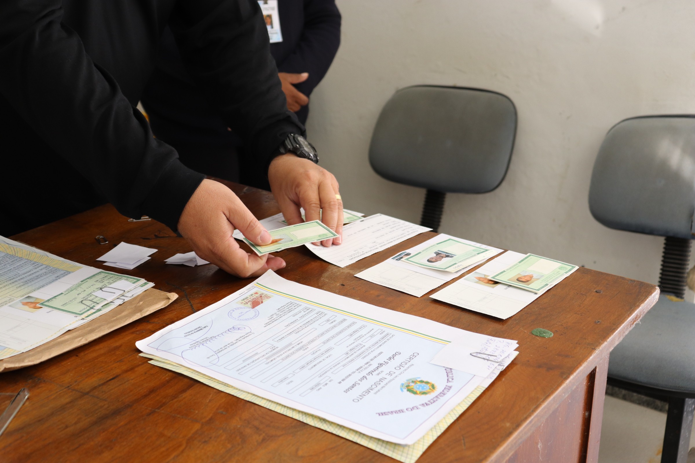 Imagem 8 da notícia: CAC realiza emissão de documentos de detentos em parceria com a Policia Civil