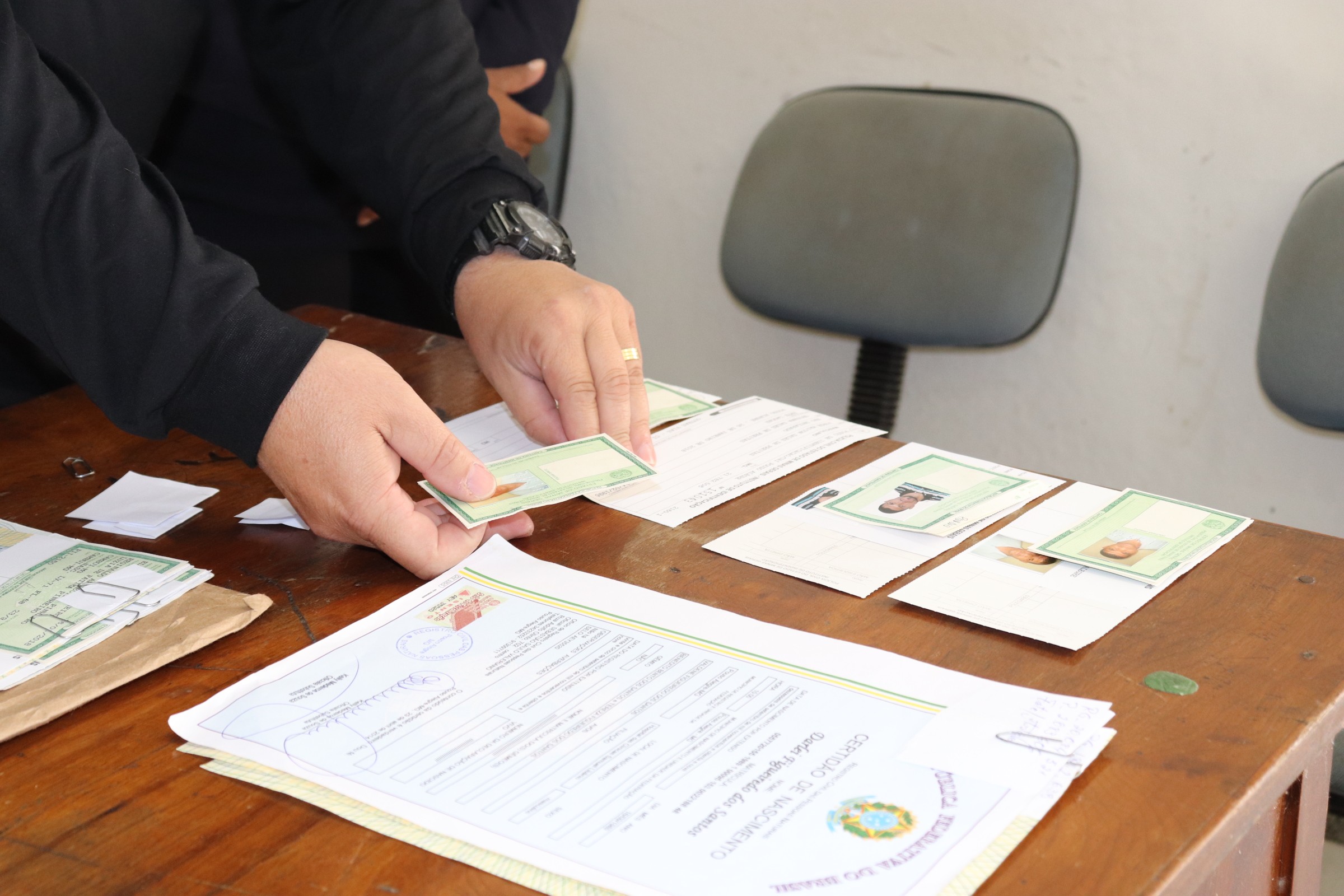 Imagem 9 da notícia: CAC realiza emissão de documentos de detentos em parceria com a Policia Civil