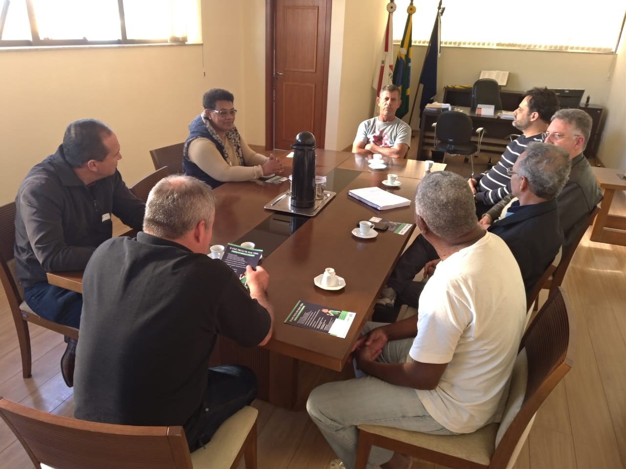 Imagem 2 da notícia: CAC recebe visita da Câmara de Santa Rita do Sapucaí