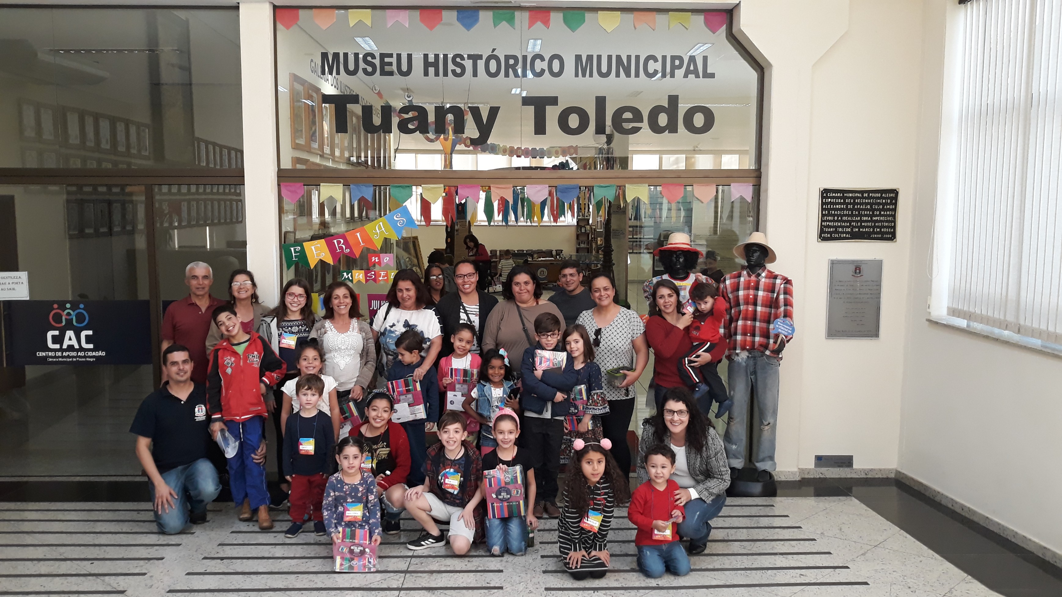 Imagem 2 da notícia: Museu movimenta férias escolares de centenas de crianças