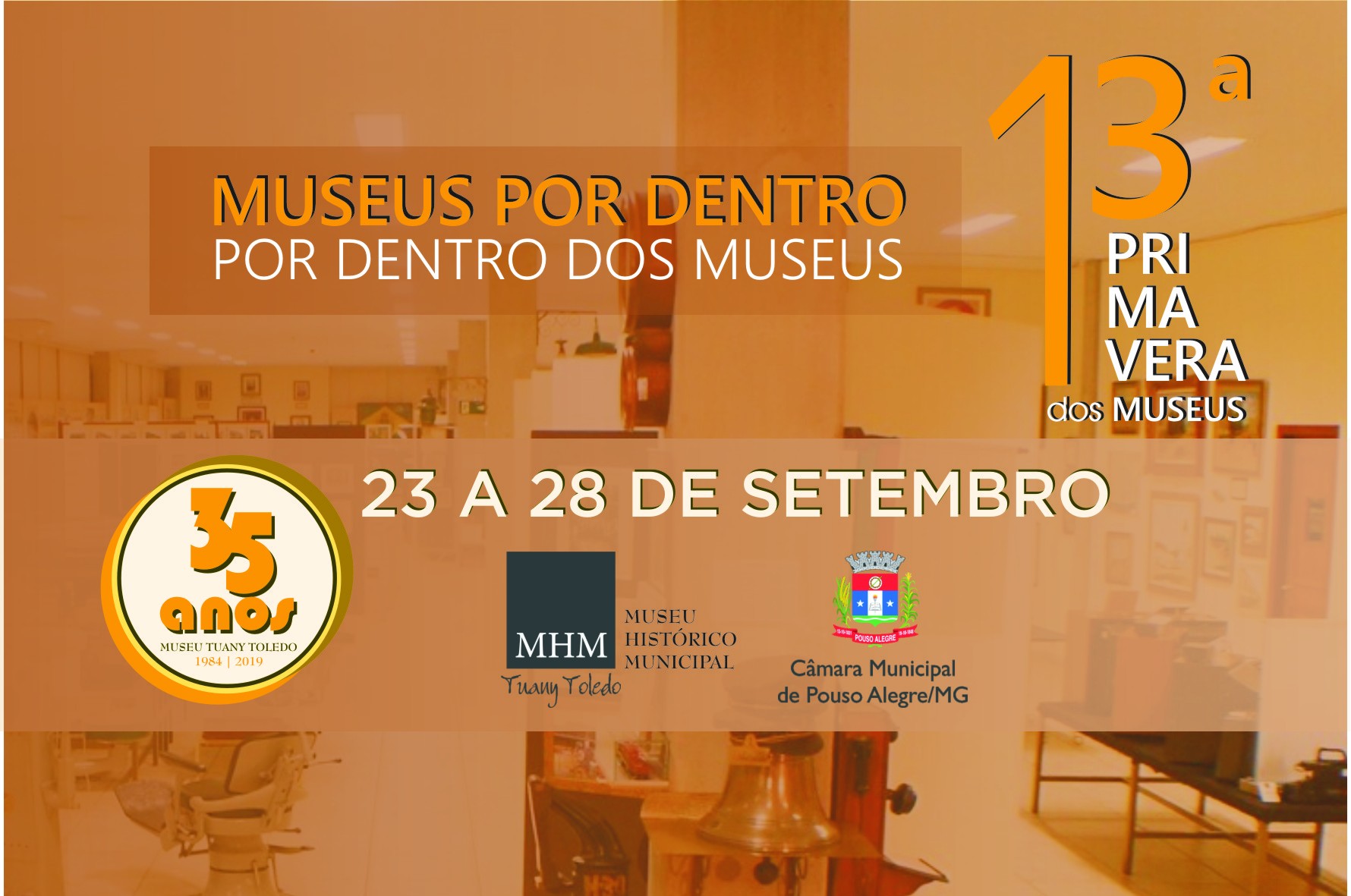 Imagem 1 da notícia: Museu celebra 35 anos de criação na 13ª Primavera dos Museus