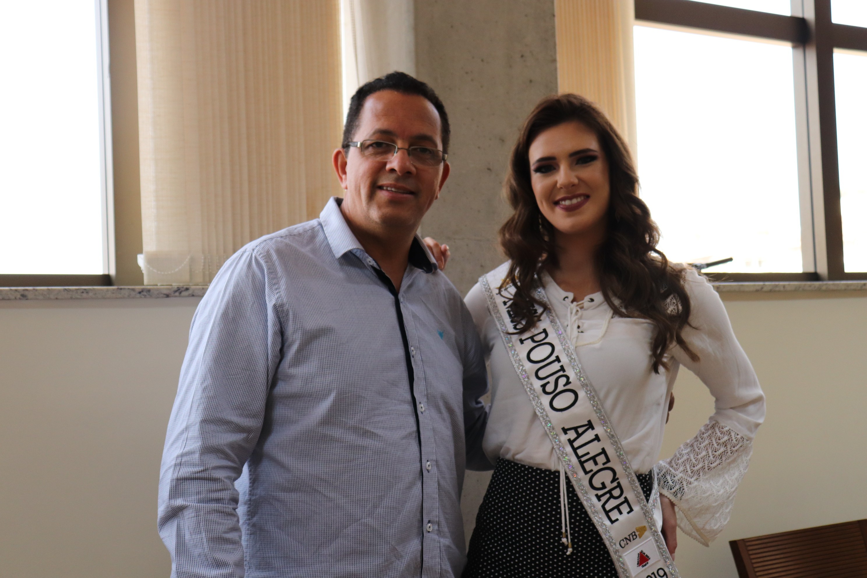 Imagem 7 da notícia: Vereadores recebem Miss Pouso Alegre