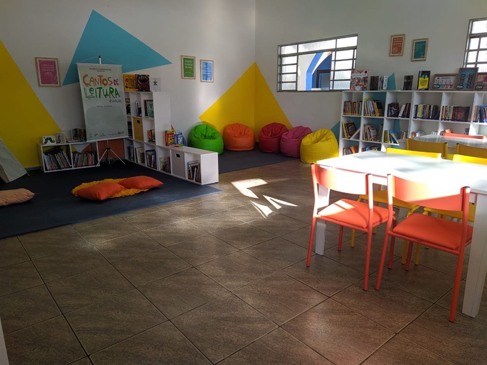 Imagem 1 da notícia: Escola do São Geraldo ganha projeto "Cantos de Leitura"