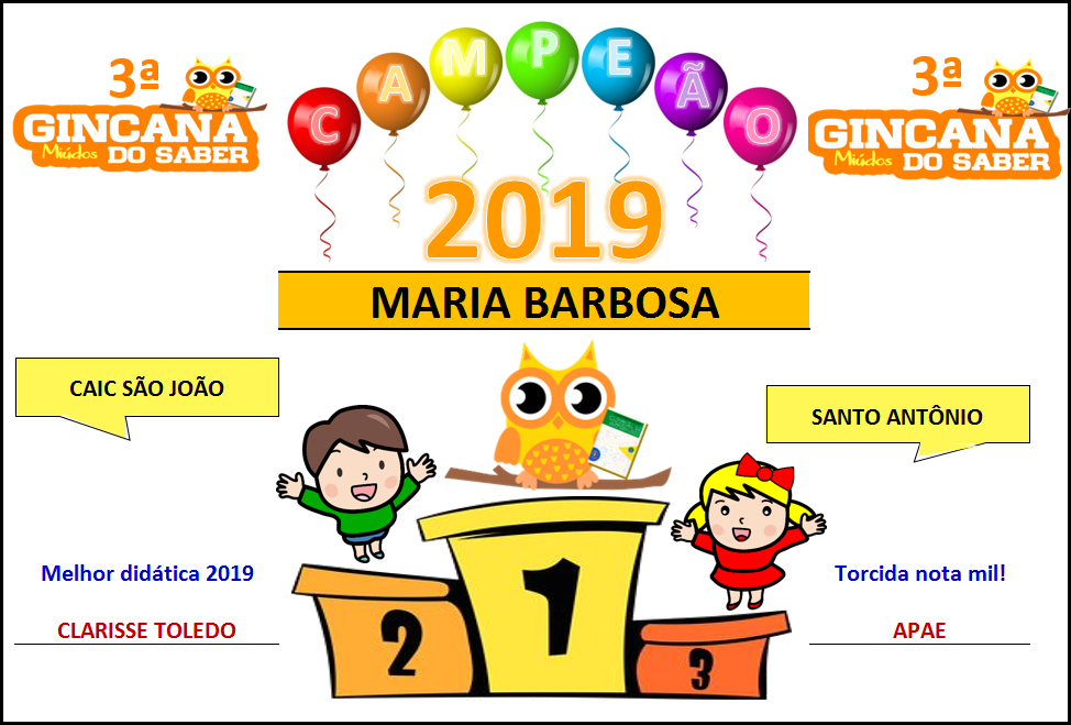 Imagem 1 da notícia: Maria Barbosa vence a Gincana do Saber dos Miúdos