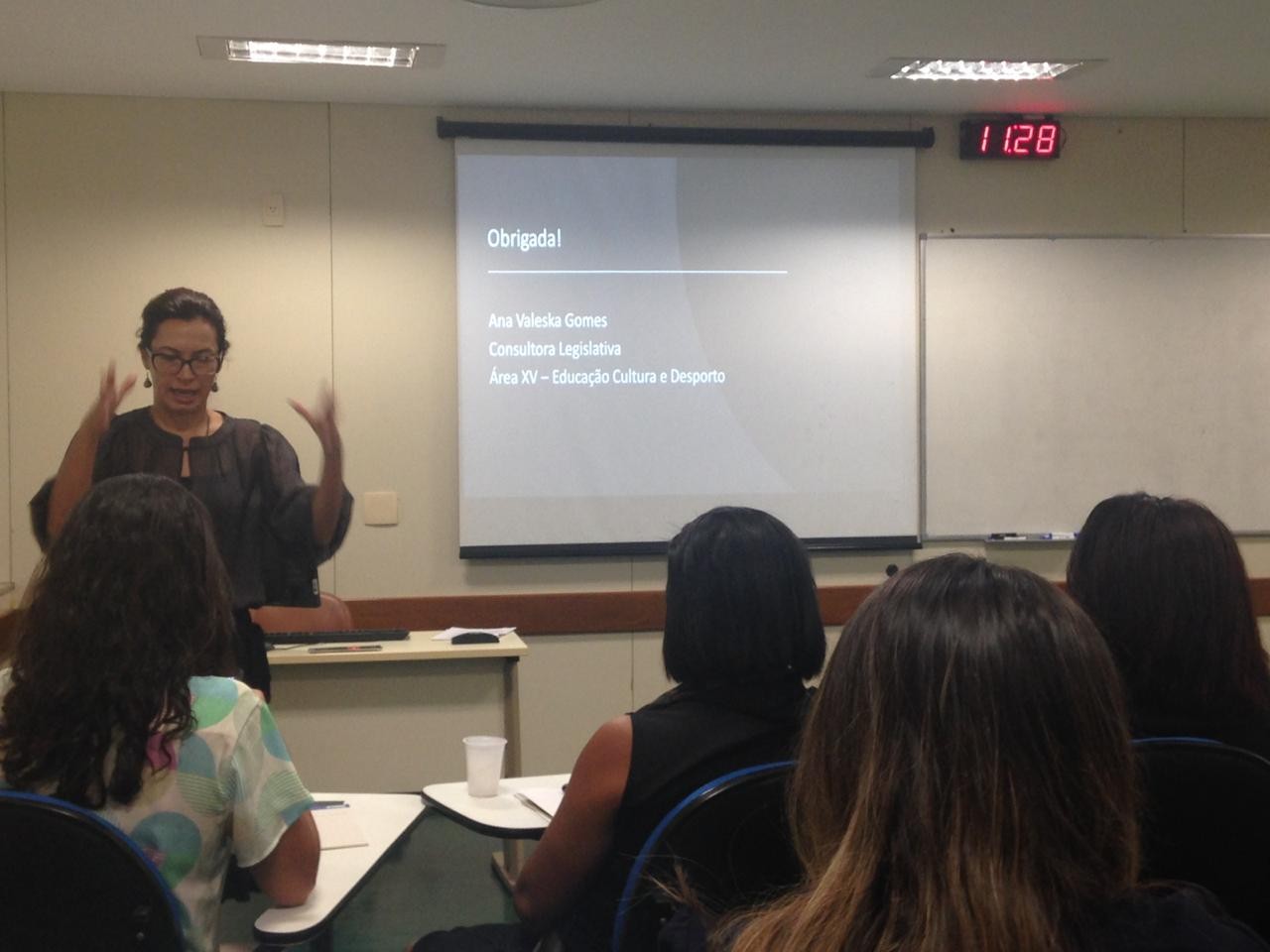 Imagem 2 da notícia: Escola do Legislativo de Pouso Alegre participa do curso de Educação para a Democracia promovido pelo CEFOR da Câmara dos Deputados.