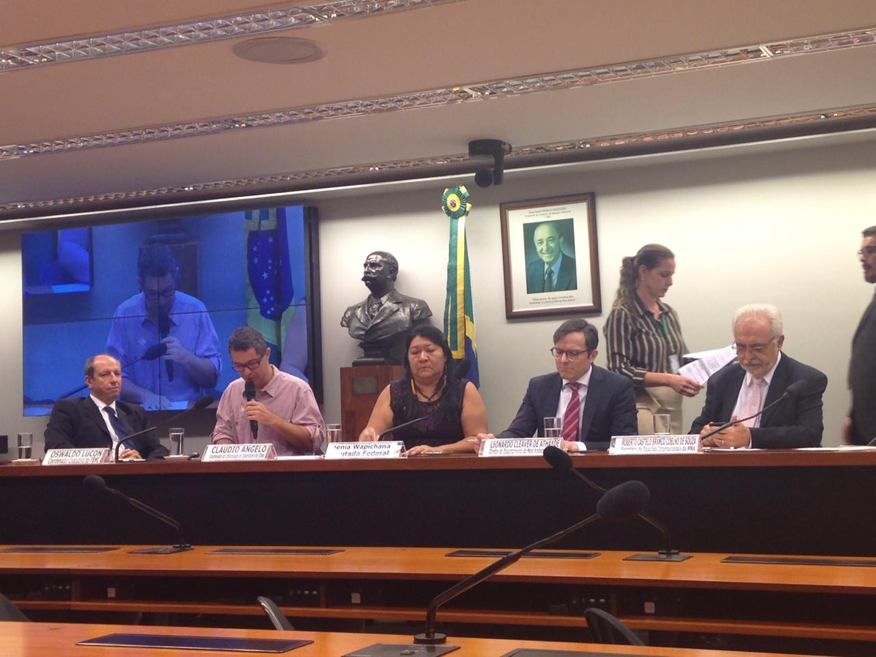 Imagem 3 da notícia: Escola do Legislativo de Pouso Alegre participa do curso de Educação para a Democracia promovido pelo CEFOR da Câmara dos Deputados.