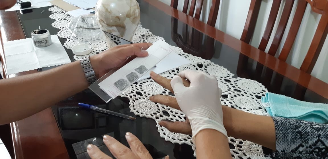 Imagem 2 da notícia: CAC realiza primeira emissão de RG na residência