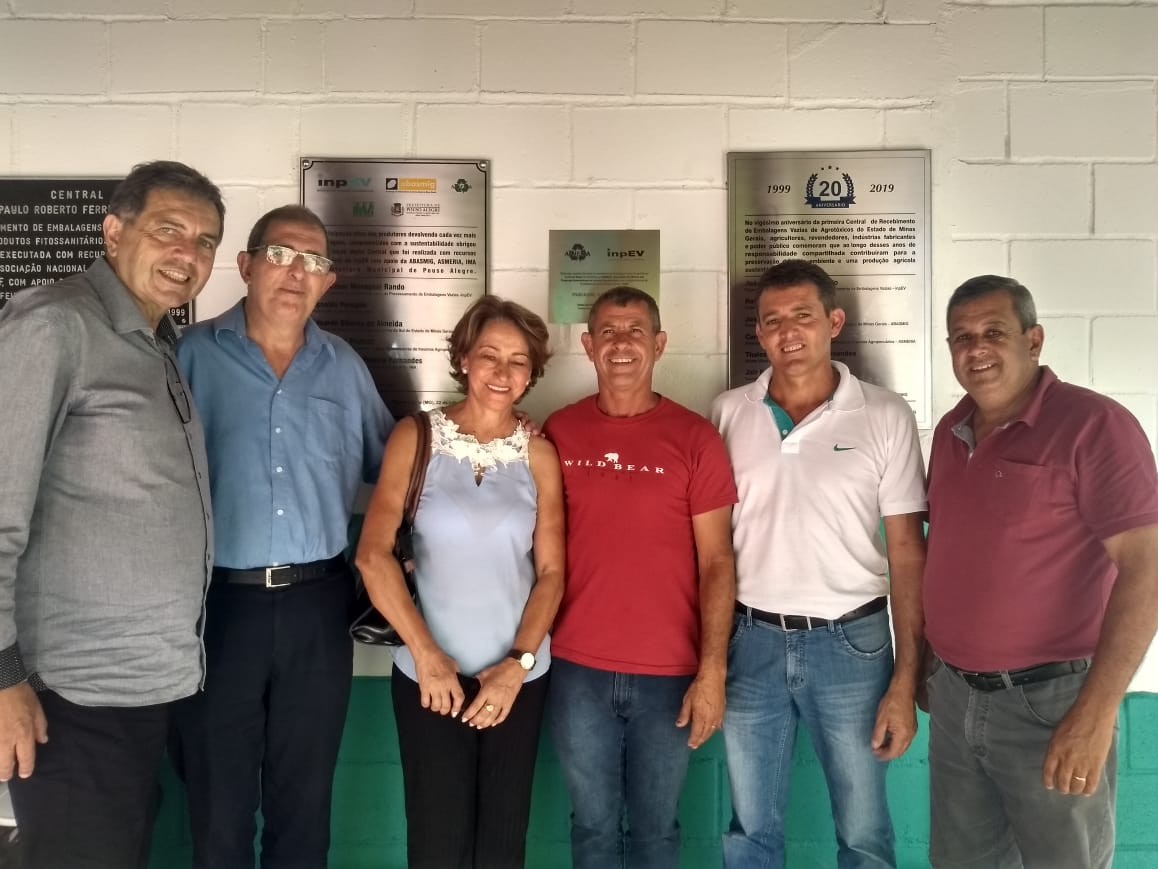 Imagem 1 da notícia: Vereadores participam da comemoração dos 20 anos da Central de Recebimentos de Embalagens Vazias de Agrotóxicos