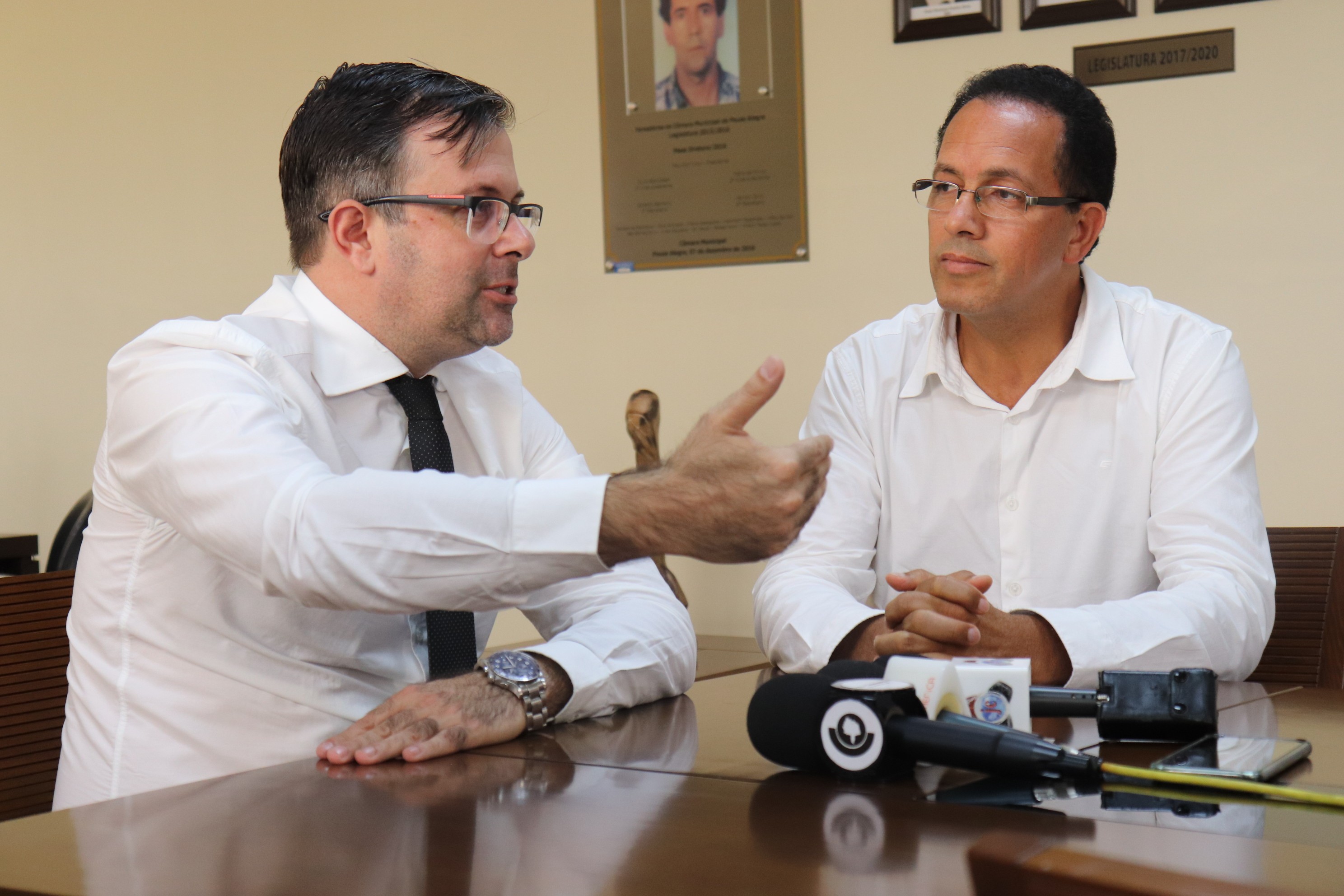 Imagem 2 da notícia: Presidente Rodrigo Modesto inicia o ano com entrevista coletiva e anuncia mudanças