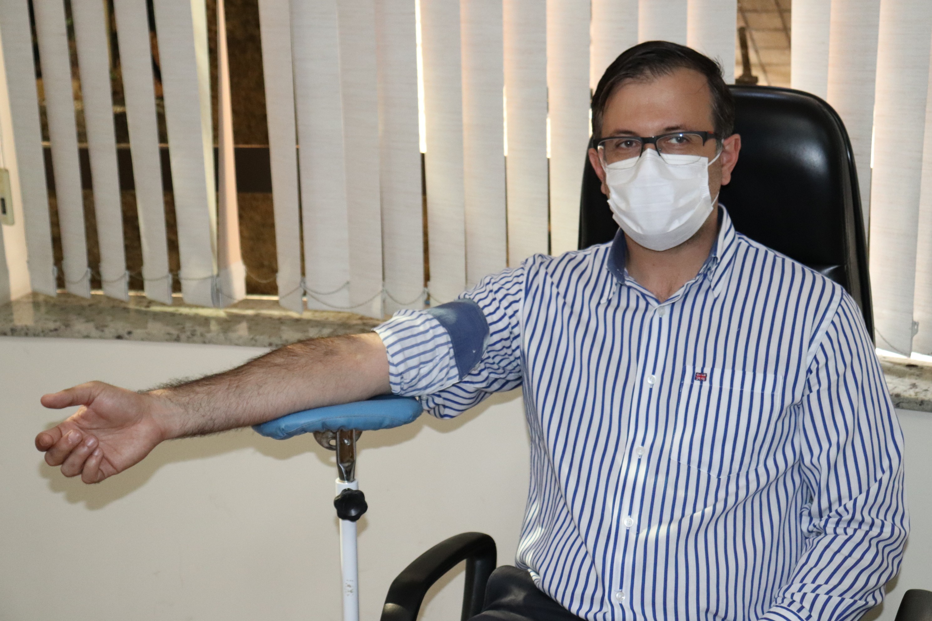 Imagem 1 da notícia: Câmara de Pouso Alegre realiza teste da COVID-19 em servidores e vereadores