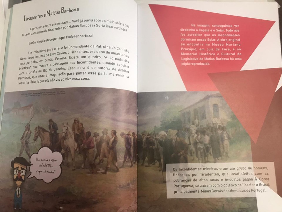 Imagem 4 da notícia: A Escola do Legislativo de Matias Barbosa lançou o livro “Matias Barbosa: a história pelos caminhos”