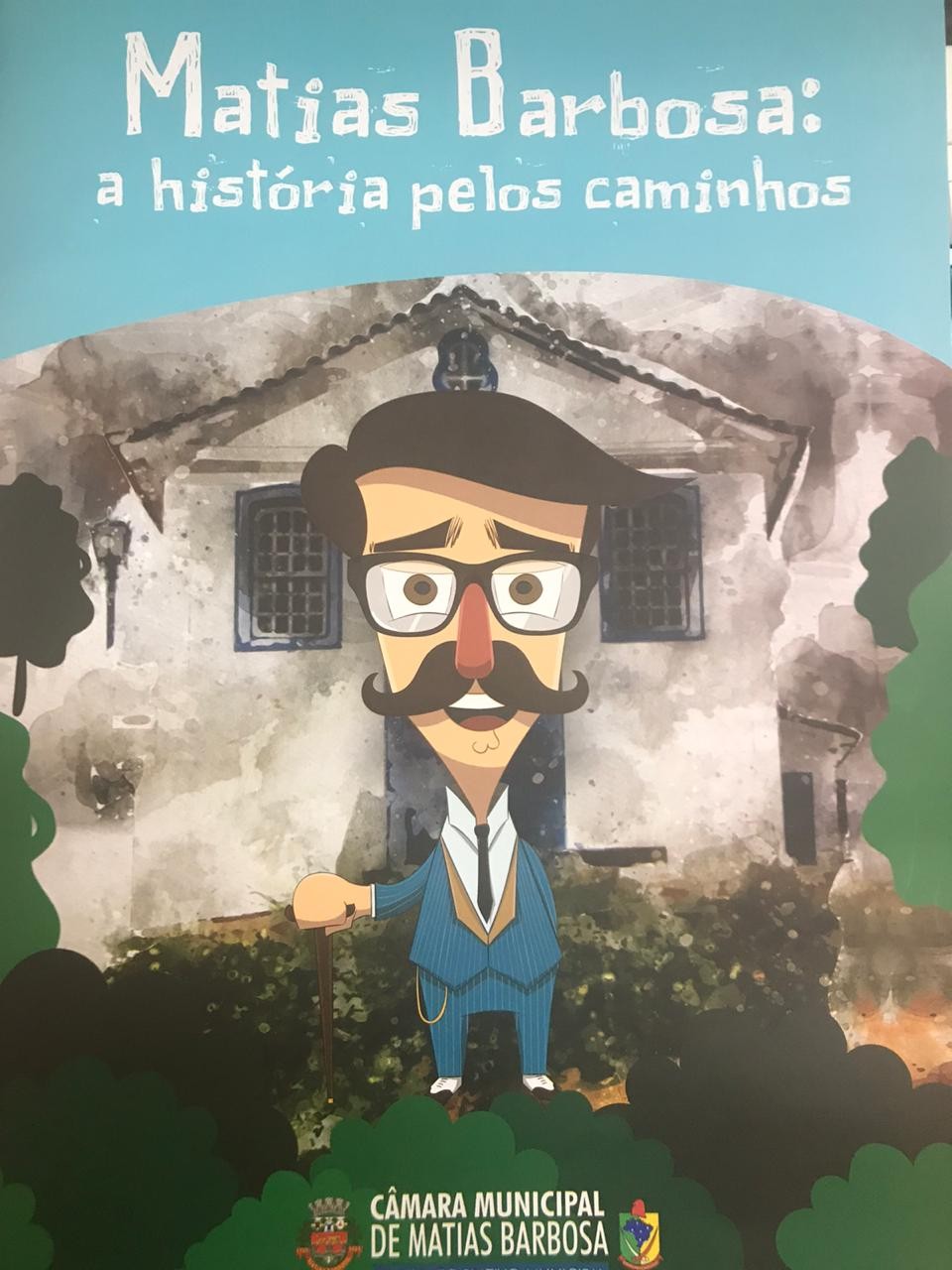 Imagem 1 da notícia: A Escola do Legislativo de Matias Barbosa lançou o livro “Matias Barbosa: a história pelos caminhos”