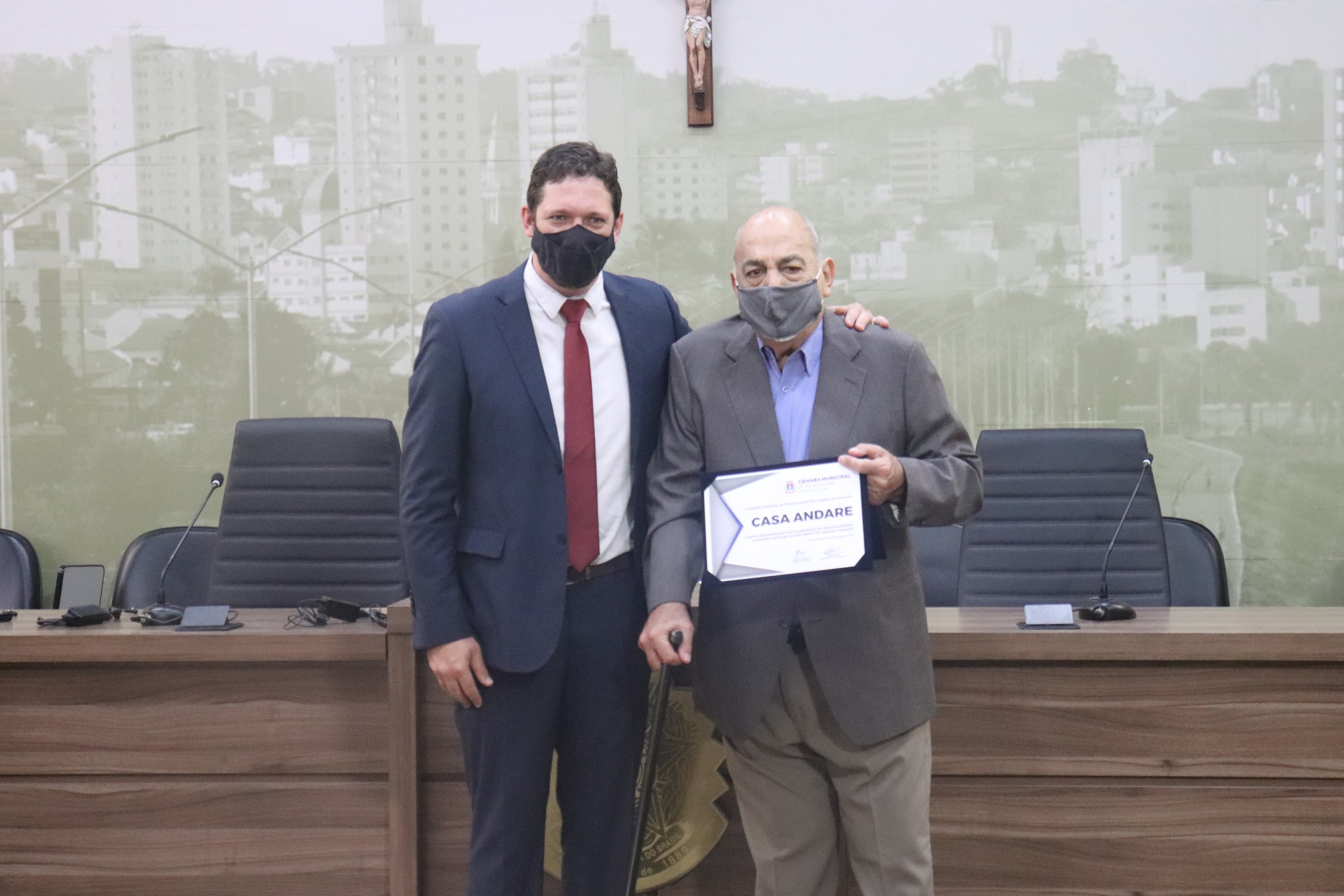 Imagem 5 da notícia: Câmara de Pouso Alegre rende homenagem pelos 100 anos de criação da Casa Andare