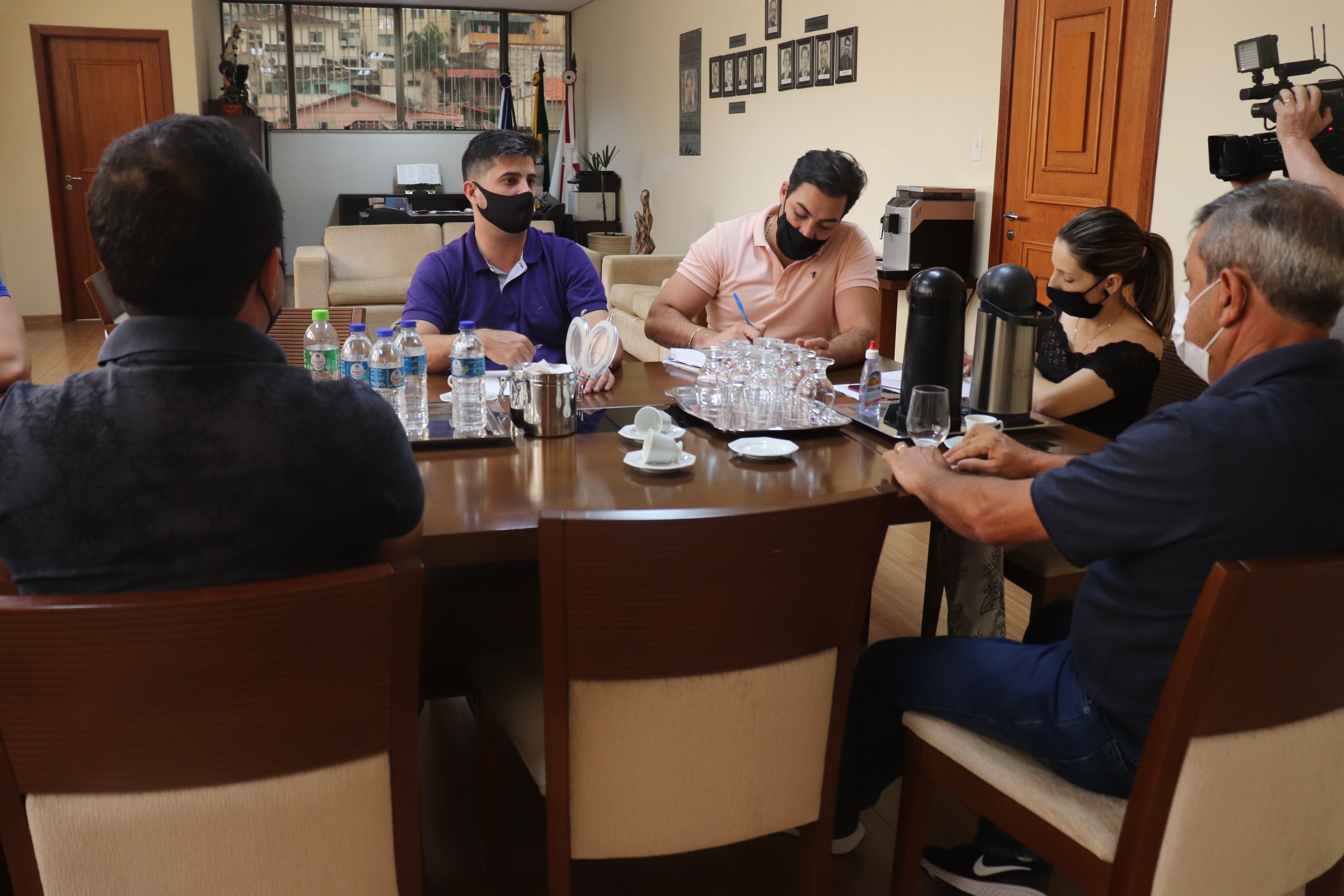 Imagem 1 da notícia: Reunião da Mesa Diretora define trabalhos e metas para 2021