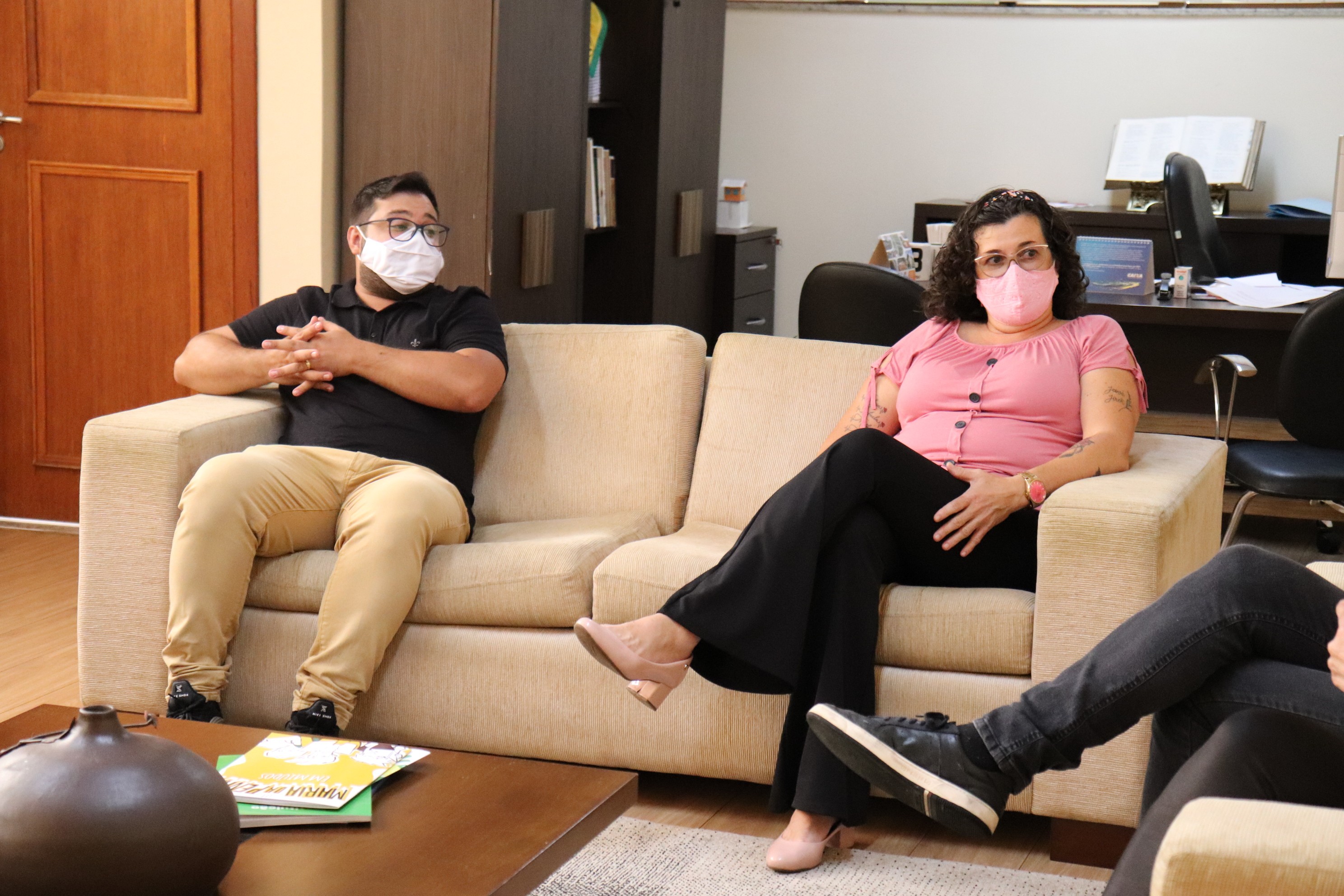 Imagem 2 da notícia: Representantes da Escola do Parlamento de Itapevi visitam Pouso Alegre