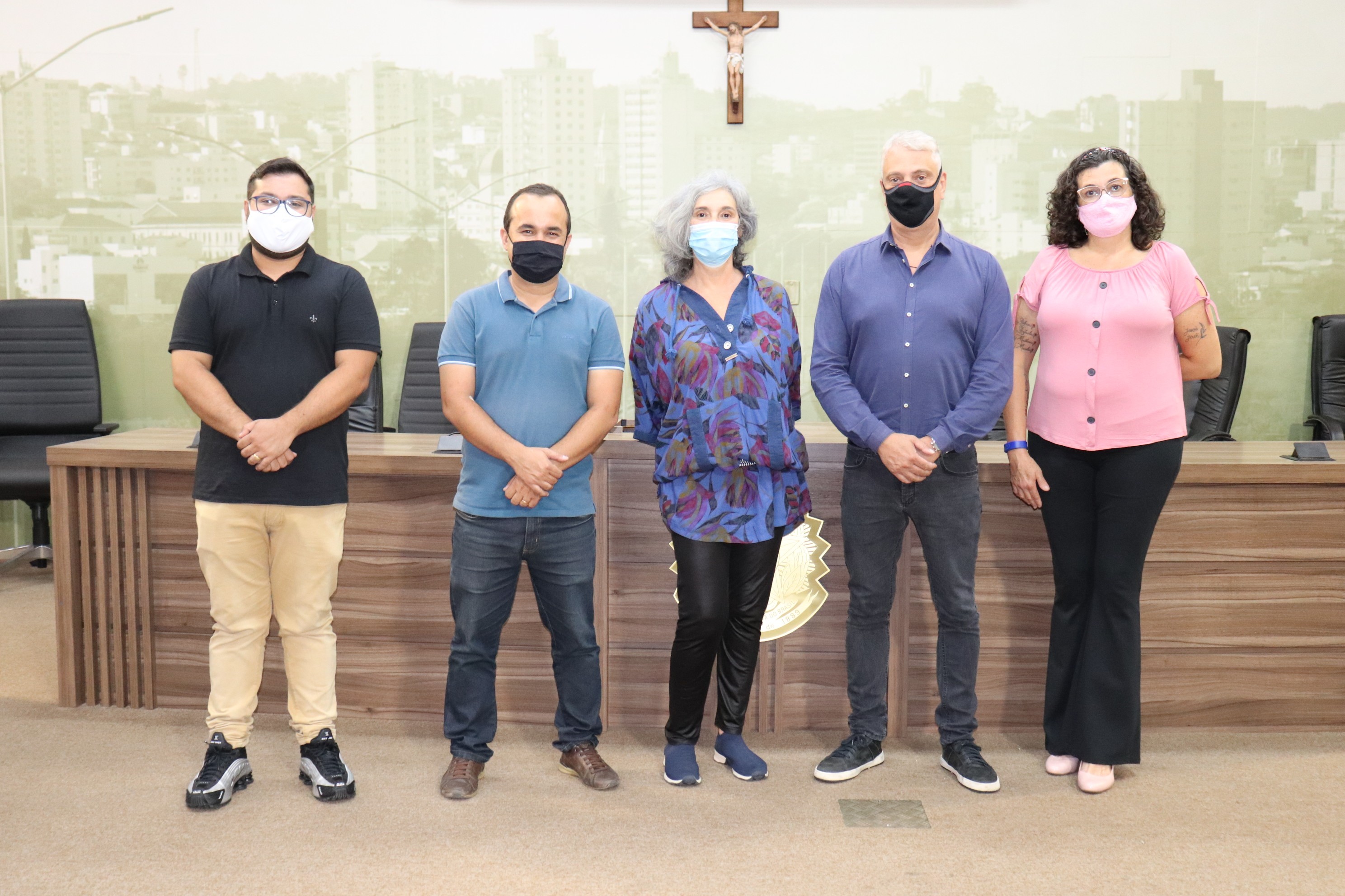 Imagem 5 da notícia: Representantes da Escola do Parlamento de Itapevi visitam Pouso Alegre
