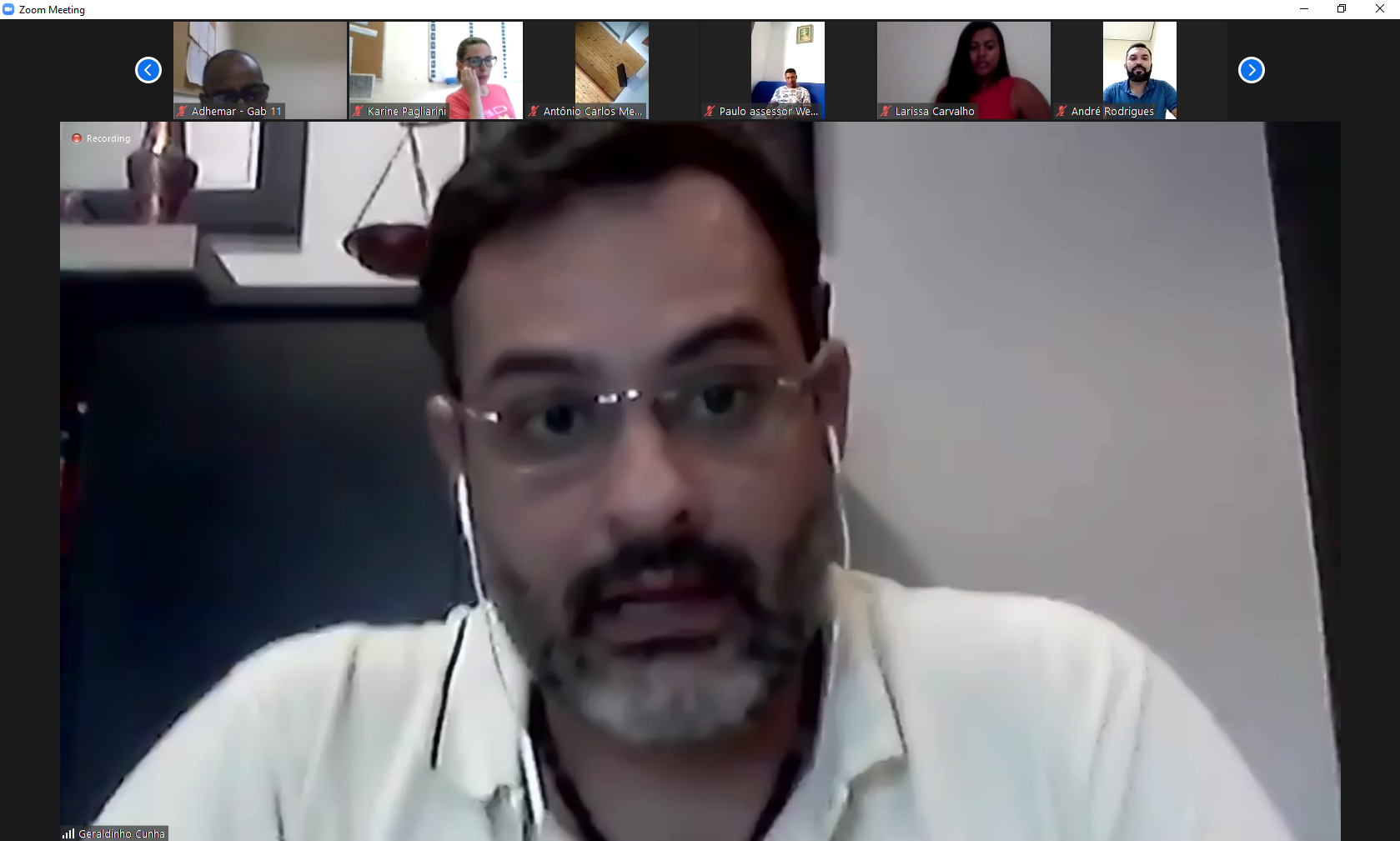 Imagem 5 da notícia: Escola do Legislativo realiza curso preparatório on-line para assessores e vereadores