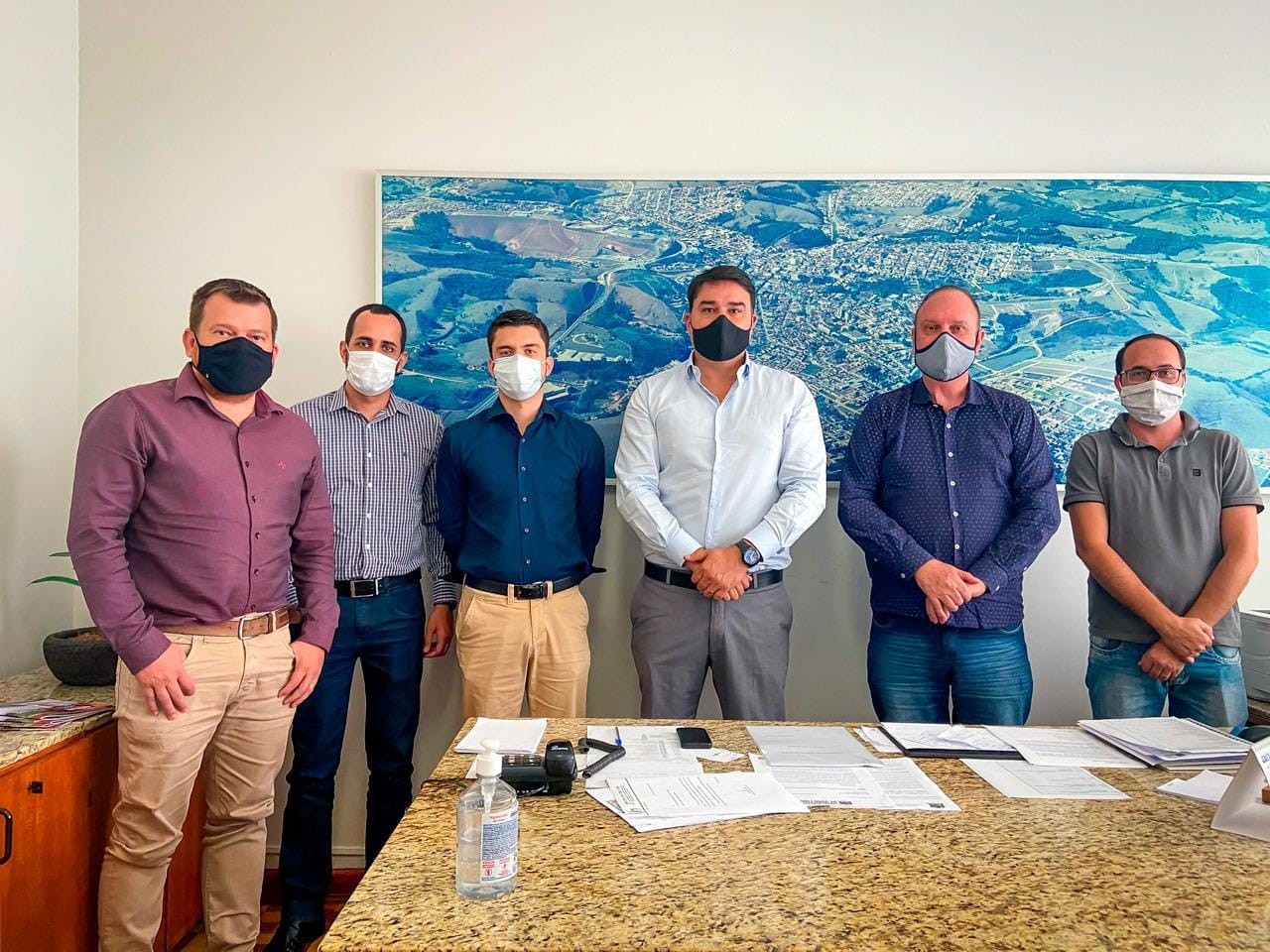 Imagem 1 da notícia: Câmara e Prefeitura trabalham em conjunto para vinda do gasoduto para Região