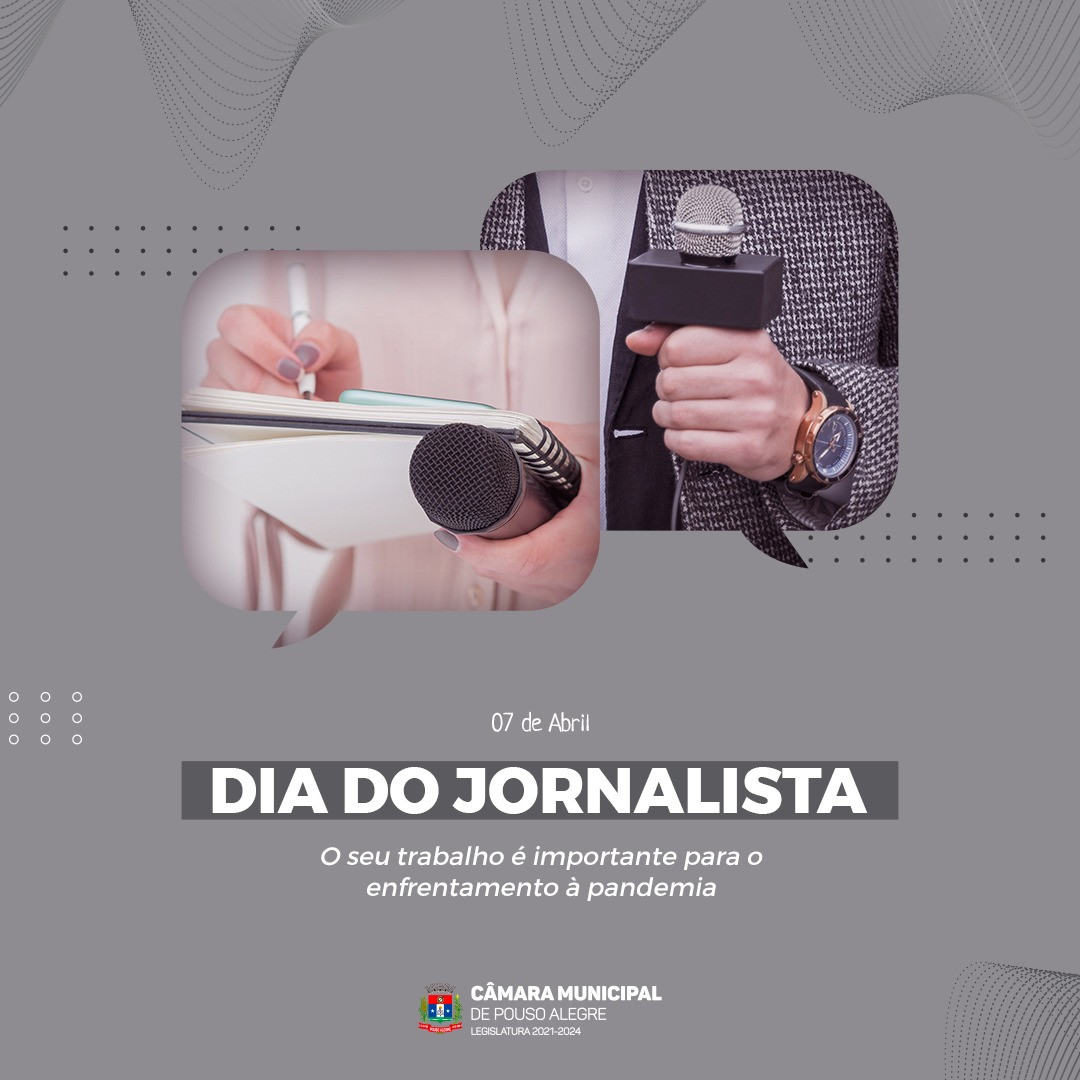 Imagem 1 da notícia: Dia do Jornalista